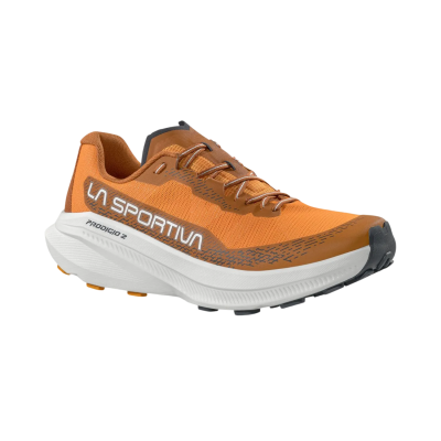LA SPORTIVA PRODIGIO 2 NARANJA ZAPATILLAS TRAIL HOMBRE VISTA LATERAL,ARISTARUN