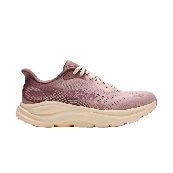 HOKA CLIFTON 11 PINK OPAL ZAPATILLAS RUNNING MUJER VISTA EXTERIOR,ARISTARUN