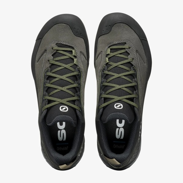 SCARPA RAPID XT GTX NEGRO VERDE ZAPATILLAS TREKKING HOMBRE VISTA SUPERIOR,ARISTARUN