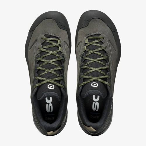 SCARPA RAPID XT GTX NEGRO VERDE ZAPATILLAS TREKKING HOMBRE VISTA SUPERIOR,ARISTARUN