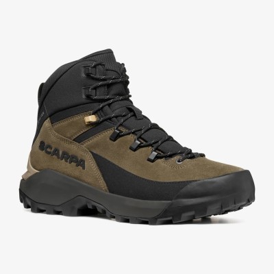 SCARPA MUSTANG TRK GTX NEGRO VERDE BOTAS TREKKING HOMBRE VISTA LATERAL,ARISTARUN
