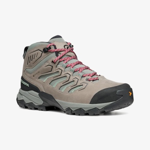 SCARPA MORAINE MID GTX BOTAS TREKKING MUJER VISTA LATERAL,ARISTARUN