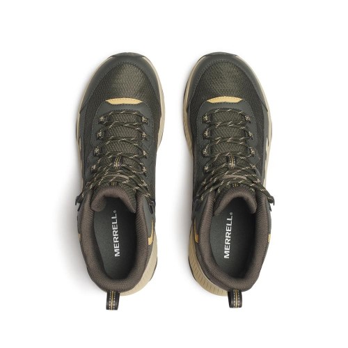 MERRELL SPEED STRIKE 2 MID GTX OLIVA BOTAS TREKKING HOMBRE VISTA SUPERIOR,ARISTARUN