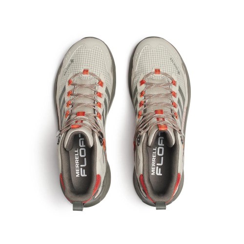 MERREL MOAB SPEED 2 MID GTX GRIS ROJO BOTAS TREKKING HOMBRE VISTA SUPERIOR,ARISTARUN