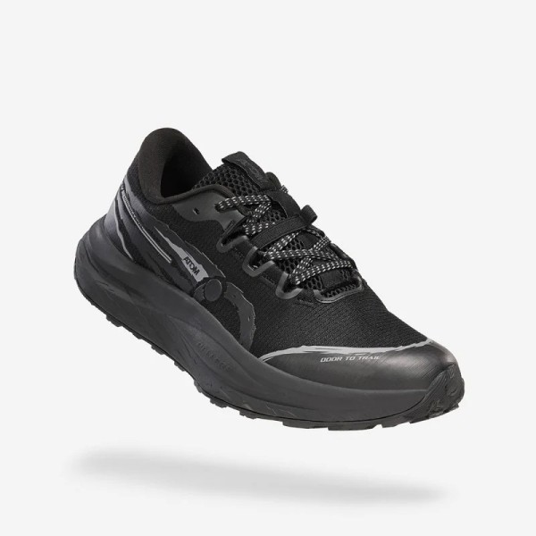 ATOM PELLERE BLACK ZAPATILLAS GRAVEL MUJER VISTA LATERAL,ARISTARUN
