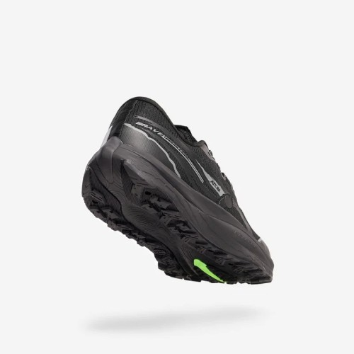 ATOM PELLERE BLACK ZAPATILLAS GRAVEL MUJER VISTA TRASERA,ARISTARUN