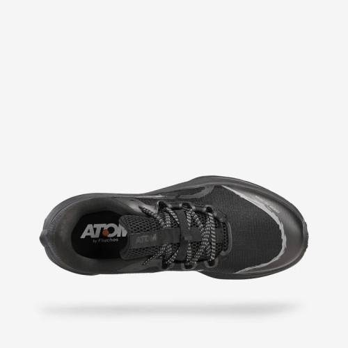 ATOM PELLERE BLACK ZAPATILLAS GRAVEL HOMBRE VISTA SUPERIOR,ARISTARUN