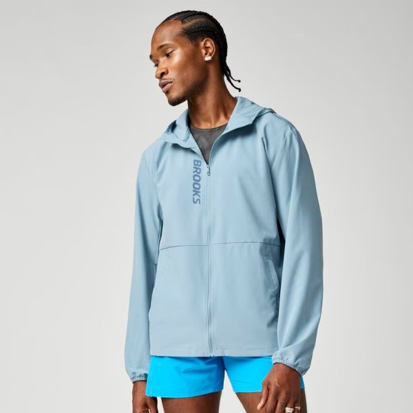 BROOKS CHAQUETA CANOPY BLUE HAZE HOMBRE