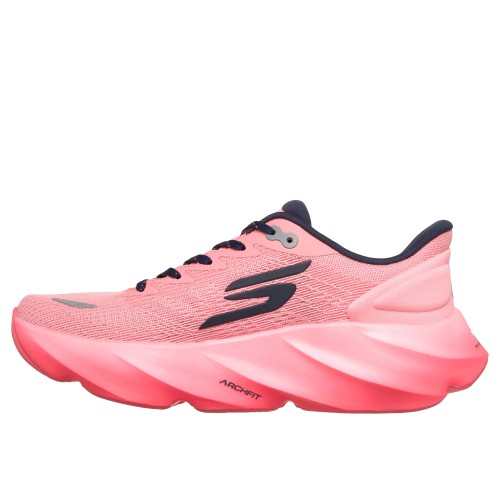 SKECHERS AERO BURST ROSA ZAPATILLAS RUNNING MUJER VISTA INTERIOR,ARISTARUN