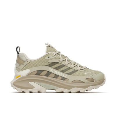 MERRELL MOAB SPEED 2 GTX MUTED SAGE ZAPATILLAS TREKKING MUJER VISTA EXTERIOR,ARISTARUN