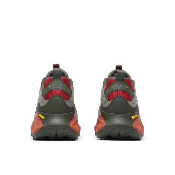 MERRELL MOAB SPEED 2 GTX GRIS ROJO ZAPATILLAS TREKKING HOMBRE VISTA TRASERA,ARISTARUN