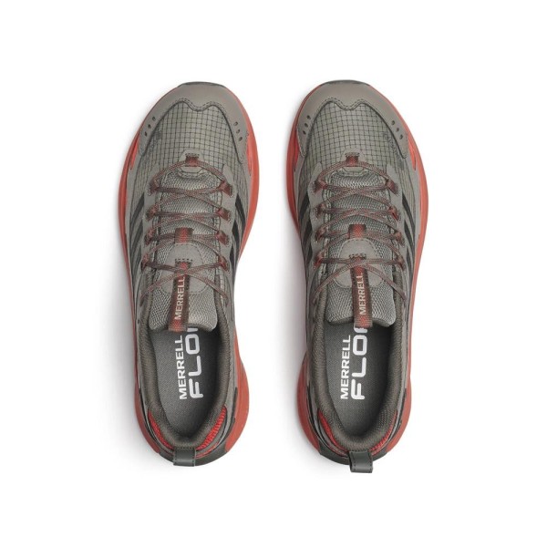 MERRELL MOAB SPEED 2 GTX GRIS ROJO ZAPATILLAS TREKKING HOMBRE VISTA SUPERIOR,ARISTARUN