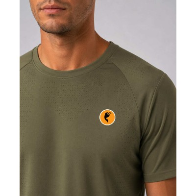 PIMIENTO NEGRO CAMISETA TECNICA KHAKI HOMBRE 2