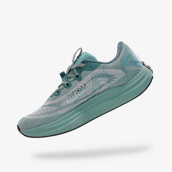 ATOM PRIME TEAL ZAPATILLAS RUNNING HOMBRE VISTA INTERIOR,ARISTARUN