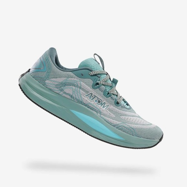 ATOM PRIME TEAL ZAPATILLAS RUNNING HOMBRE VISTA EXTERIOR,ARISTARUN
