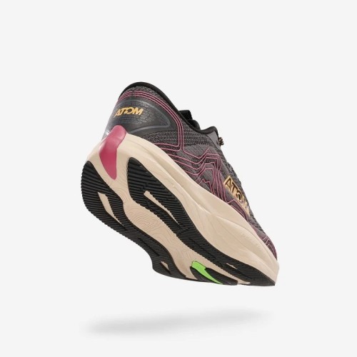ATOM PRIME BLACK ZAPATILLAS RUNNING MUJER VISTA TRASERA,ARISTARUN