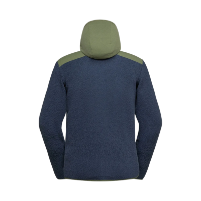 LA SPORTIVA FORRO POLAR GUIDANCE SHERPA HOODY AZUL VERDE HOMBRE VISTA FRONTAL,ARISTARUN 2