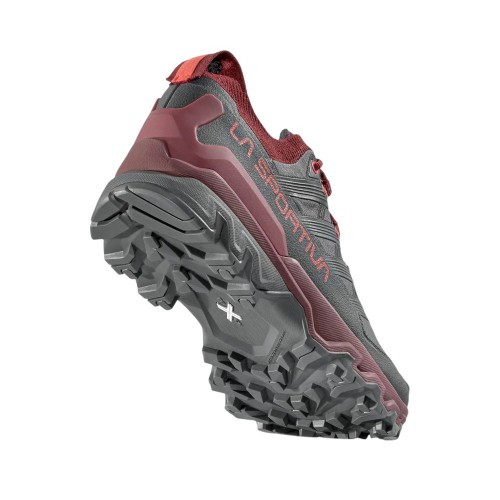 LA SPORTIVA ULTRA RAPTOR 3 GTX GRIS ROJO ZAPATILLAS TREKKING HOMBRE VISTA TRASERA,ARISTARUN