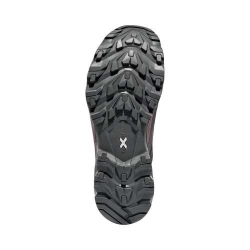 LA SPORTIVA ULTRA RAPTOR 3 GTX GRIS ROJO ZAPATILLAS TREKKING HOMBRE VISTA SUELA,ARISTARUN