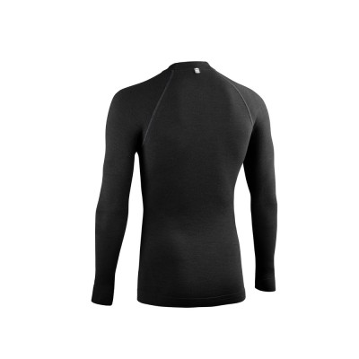 LURBEL CAMISETA TERMICA MERINO HOLLOW BLACK VISTA FRONTAL,ARISTARUN 2
