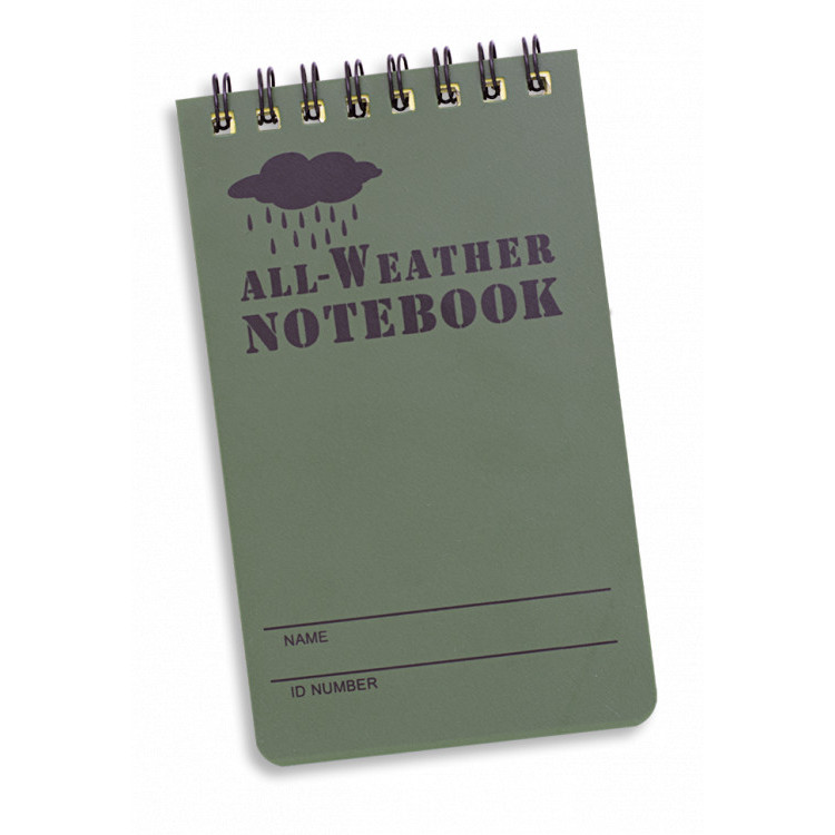 LIBRETA WATERPROOF VERDE, ARISTARUN