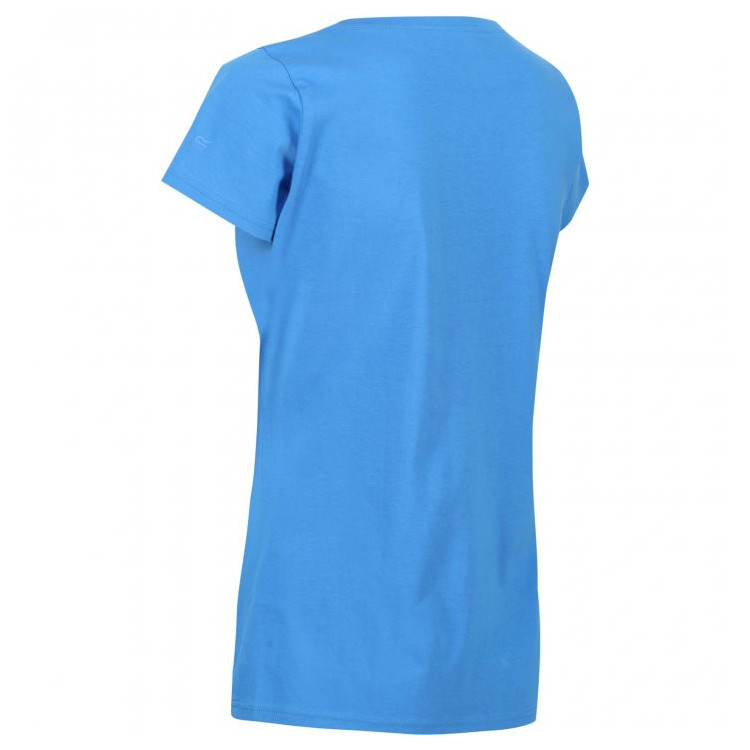 REGATTA  CAMISETA W BREEZED AZUL, ARISTARUN