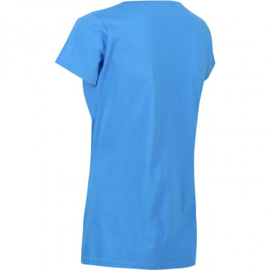 REGATTA  CAMISETA W BREEZED AZUL, ARISTARUN