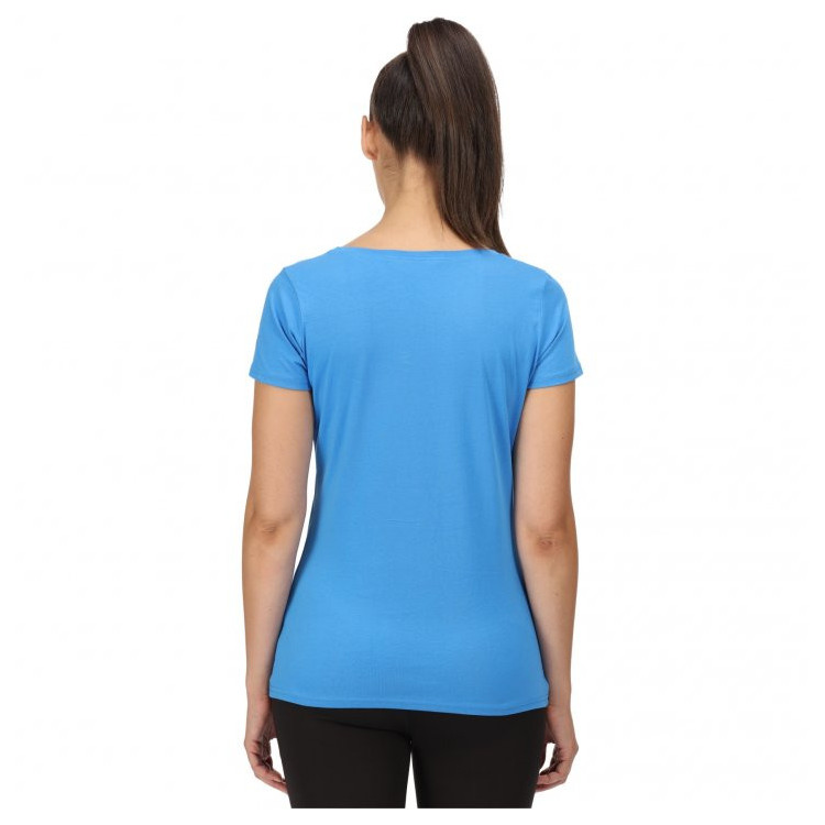 REGATTA  CAMISETA W BREEZED AZUL, ARISTARUN