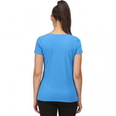 REGATTA  CAMISETA W BREEZED AZUL, ARISTARUN