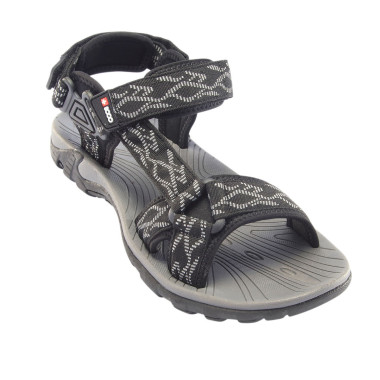 +8000 SANDALIA TAKER NEG/GRIS OSC, ARISTARUN