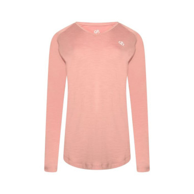DARE2B CAMISETA MANGA LARGA MUJER DISCERN TEE POWDER PINK, ARISTARUN