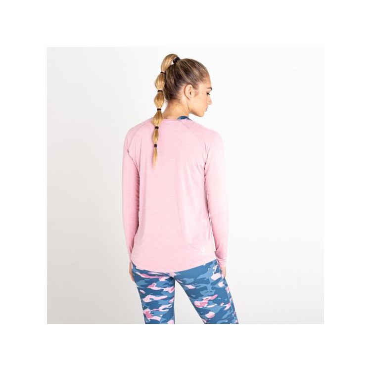 DARE2B CAMISETA MANGA LARGA MUJER DISCERN TEE POWDER PINK, ARISTARUN