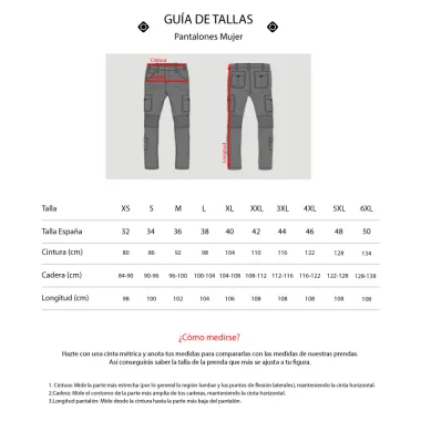 IZAS PANTALON CHAMONIX W PINK, ARISTARUN