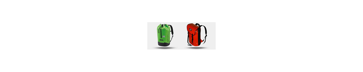 Esteiras e mochilas