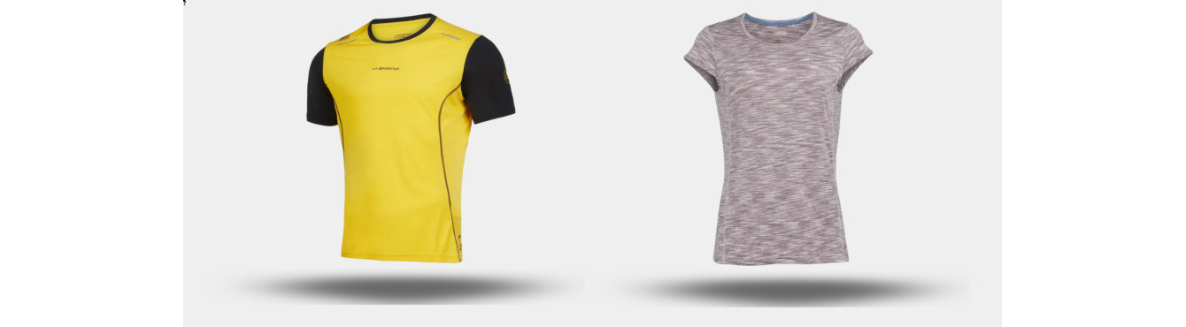 Camisetas Trekking Homem